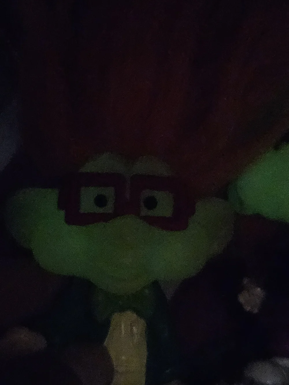 Vintage 1993 Burger King Kids Club Glow-in-the-Dark Troll Toys